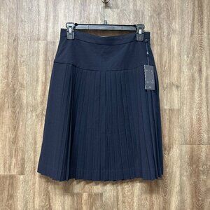 ommy Hilfiger Navy Pleated Tennis Skirt